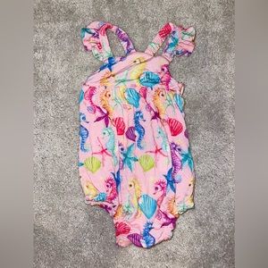 Seashell bubble romper